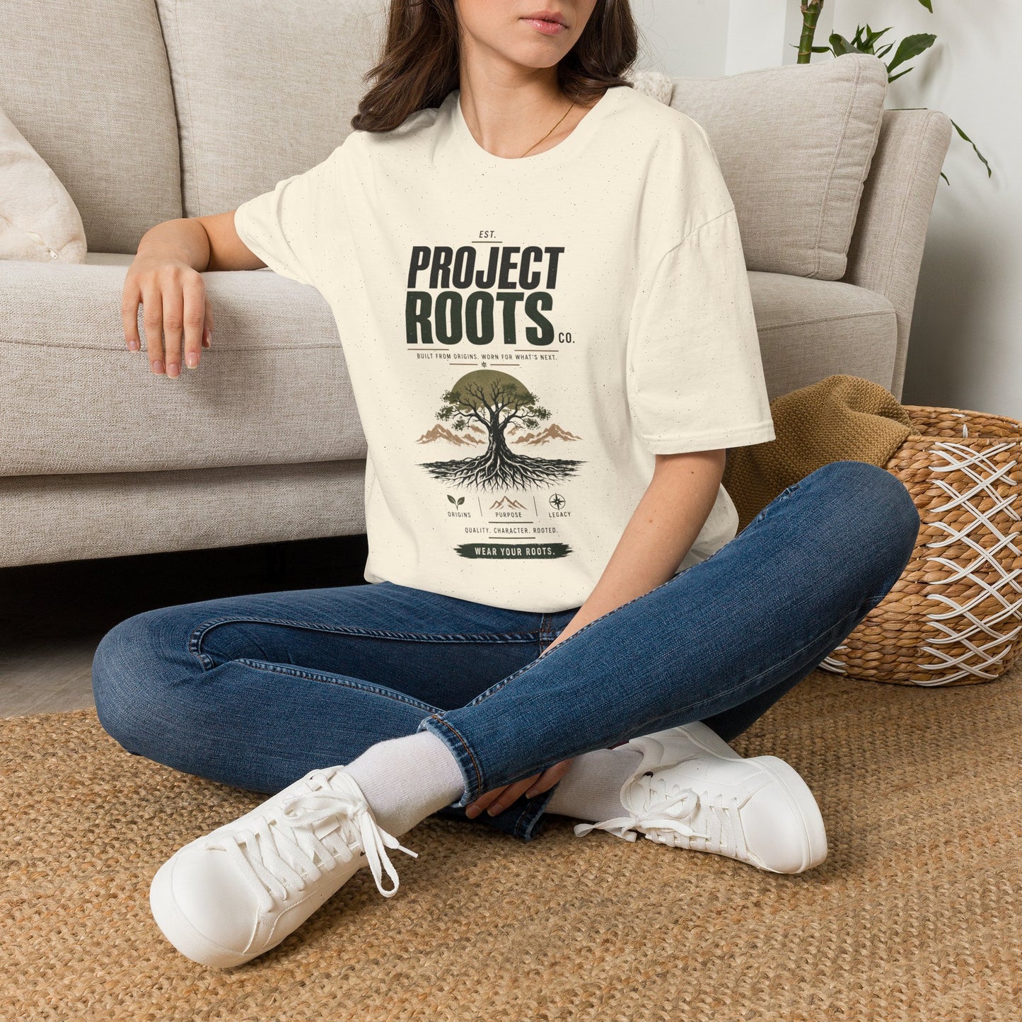Wear Your Roots Vintage Cherub Graphic Tee