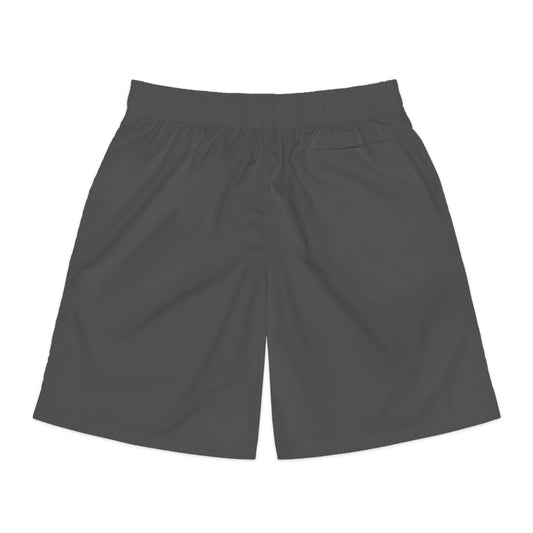 Low End Men's Navy Jogger Shorts with 'Low End University' Crest – Athletic Casual Summer Shorts