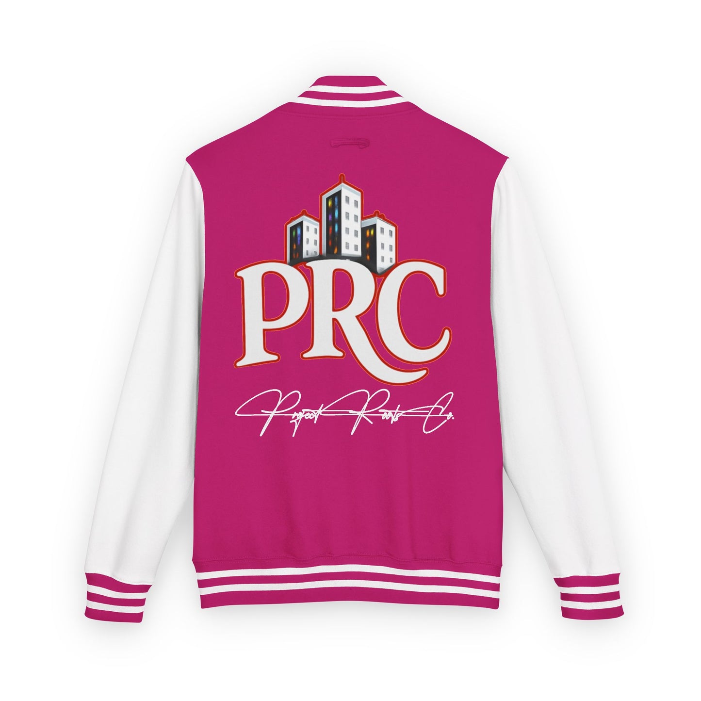 PRC Letterman Jacket — Project Roots Co. Green Crest Varsity Jacket