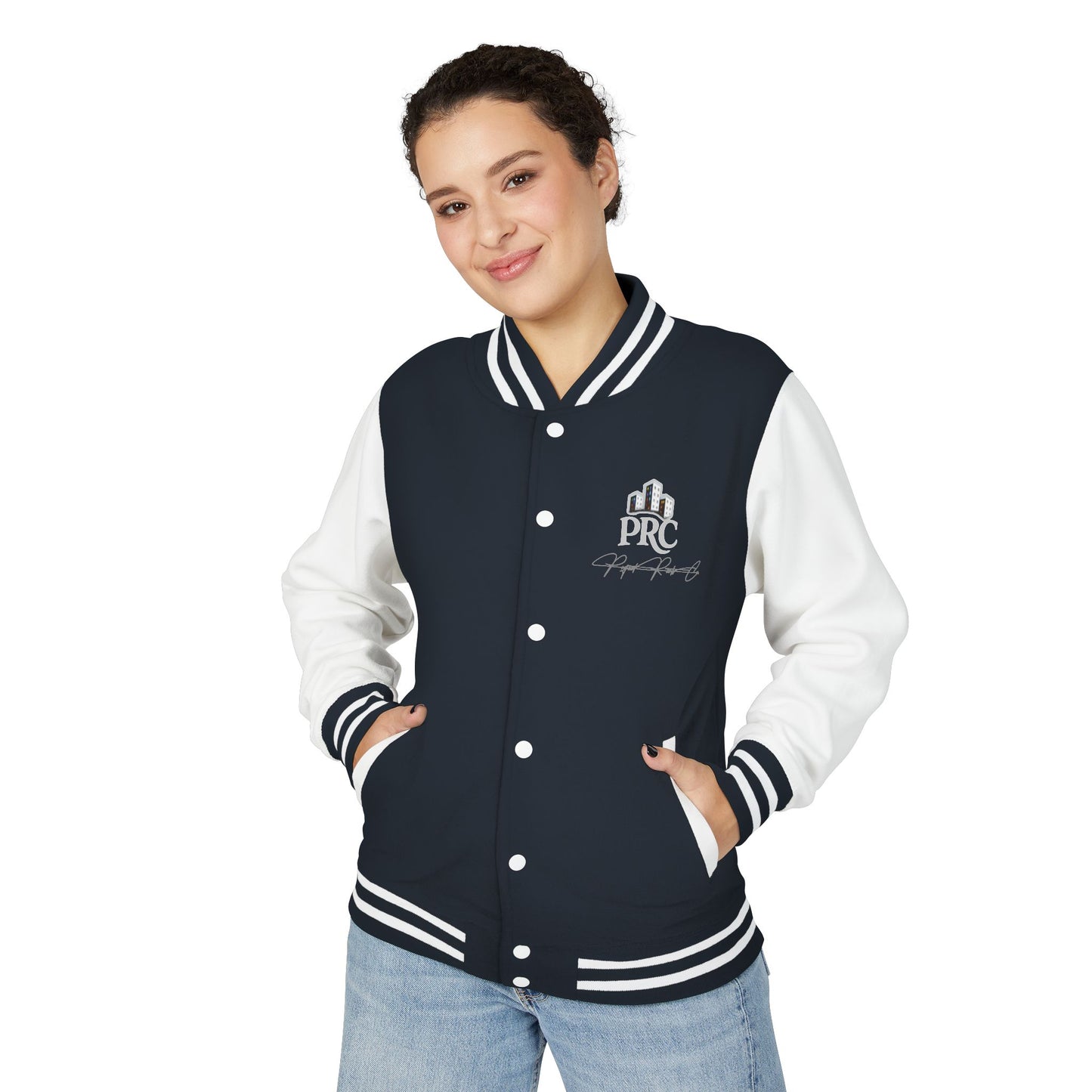 PRC Letterman Jacket — Project Roots Co. Green Crest Varsity Jacket