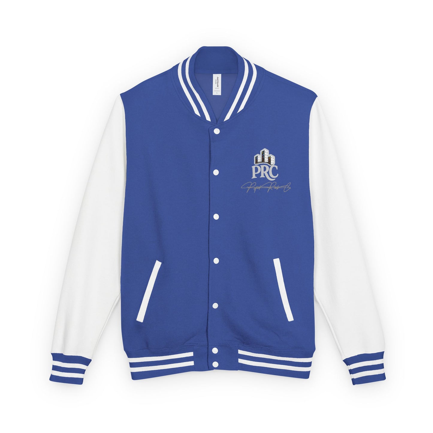 PRC Letterman Jacket — Project Roots Co. Green Crest Varsity Jacket