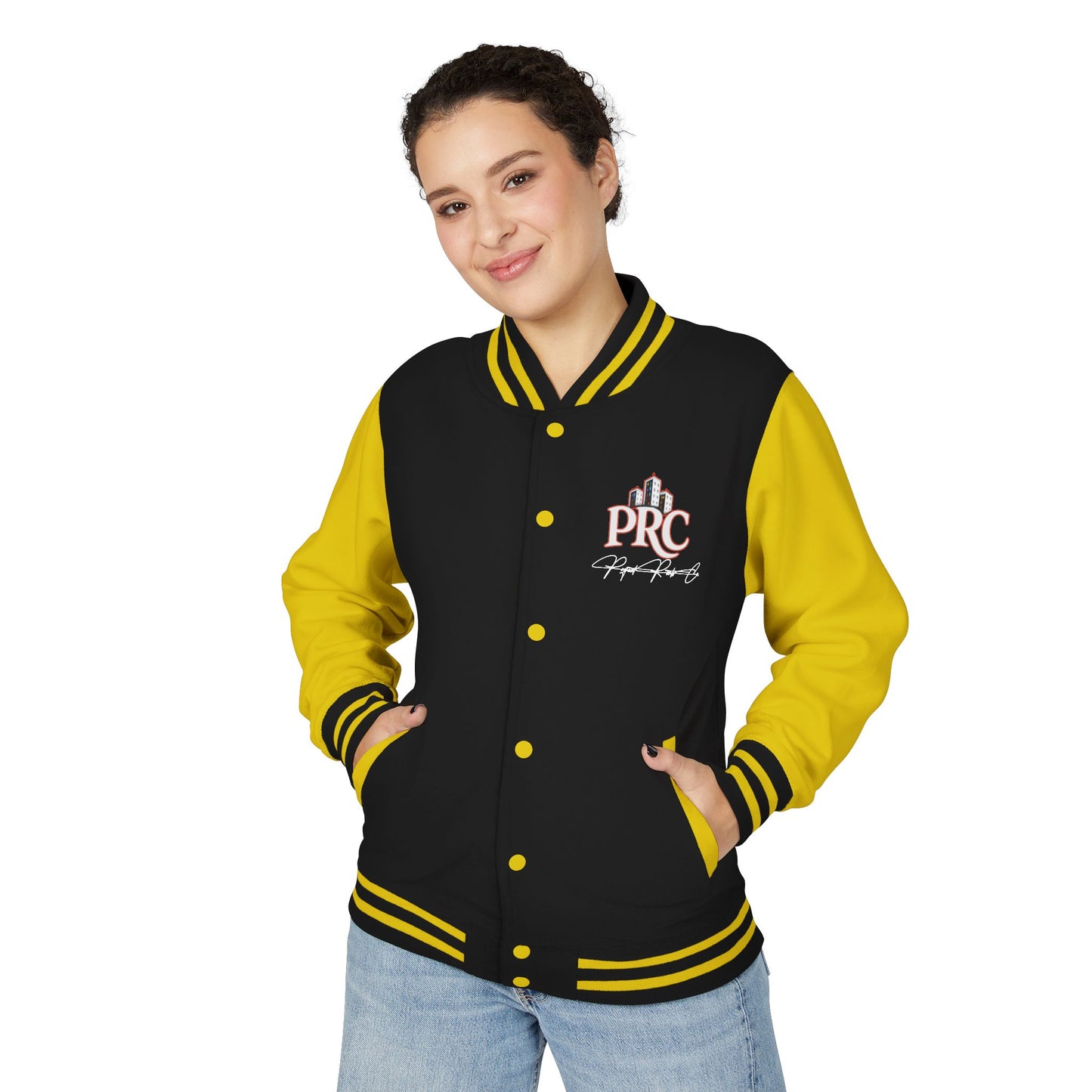 PRC Letterman Jacket — Project Roots Co. Green Crest Varsity Jacket