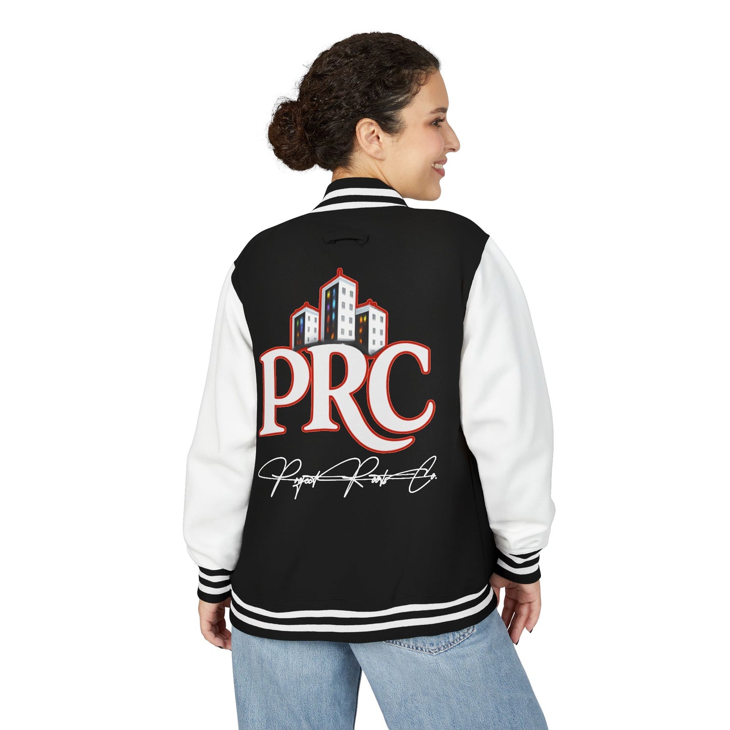 PRC Letterman Jacket — Project Roots Co. Green Crest Varsity Jacket