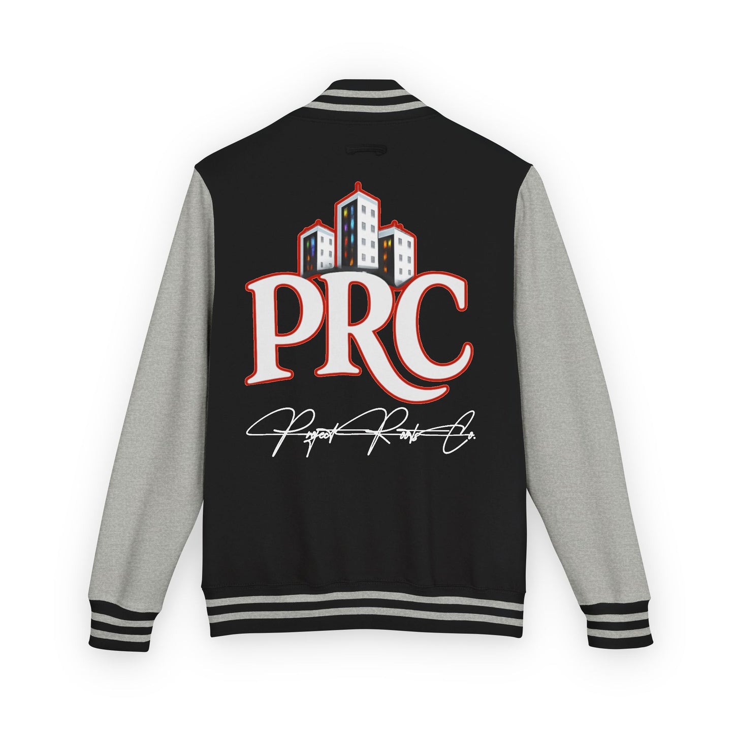 PRC Letterman Jacket — Project Roots Co. Green Crest Varsity Jacket