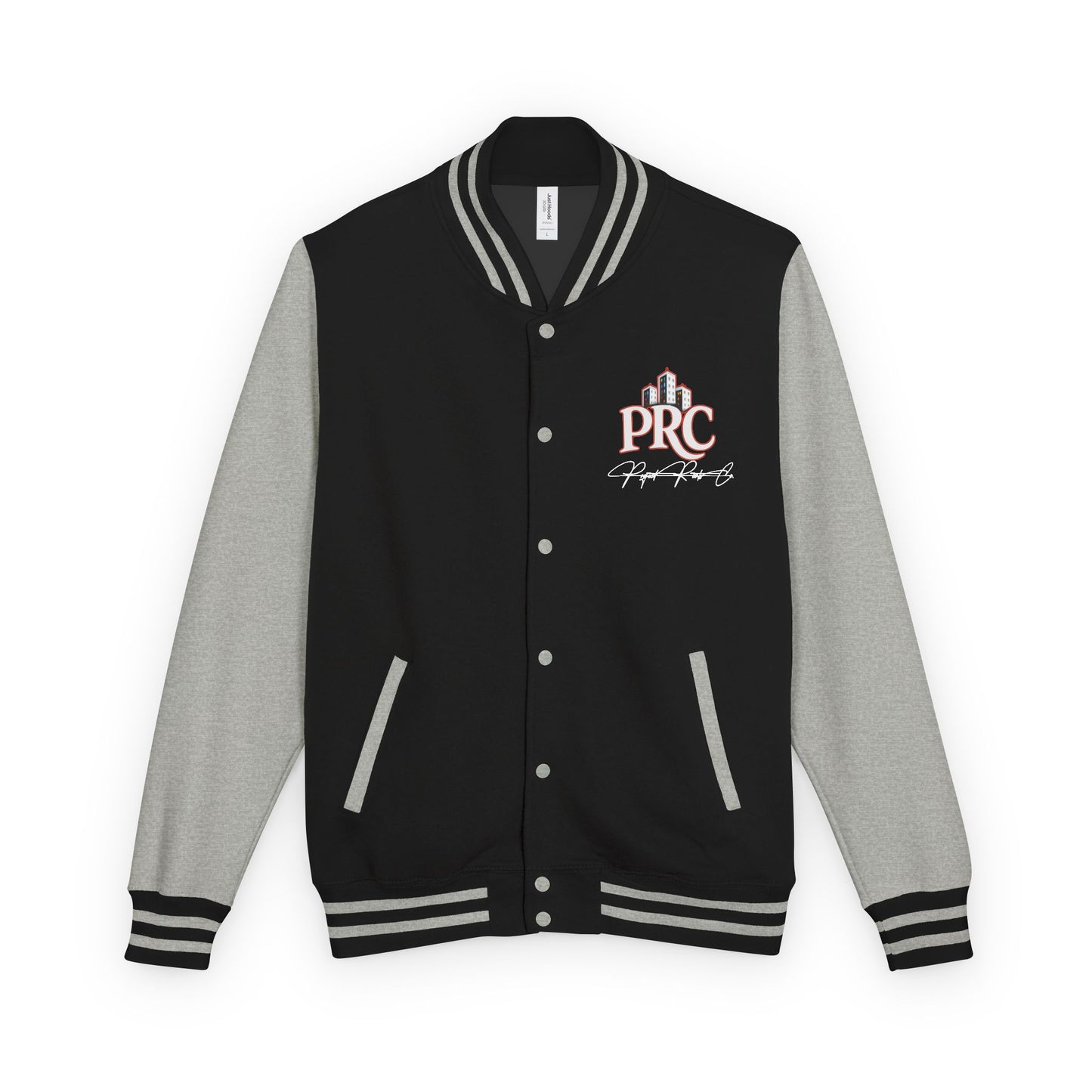 PRC Letterman Jacket — Project Roots Co. Green Crest Varsity Jacket