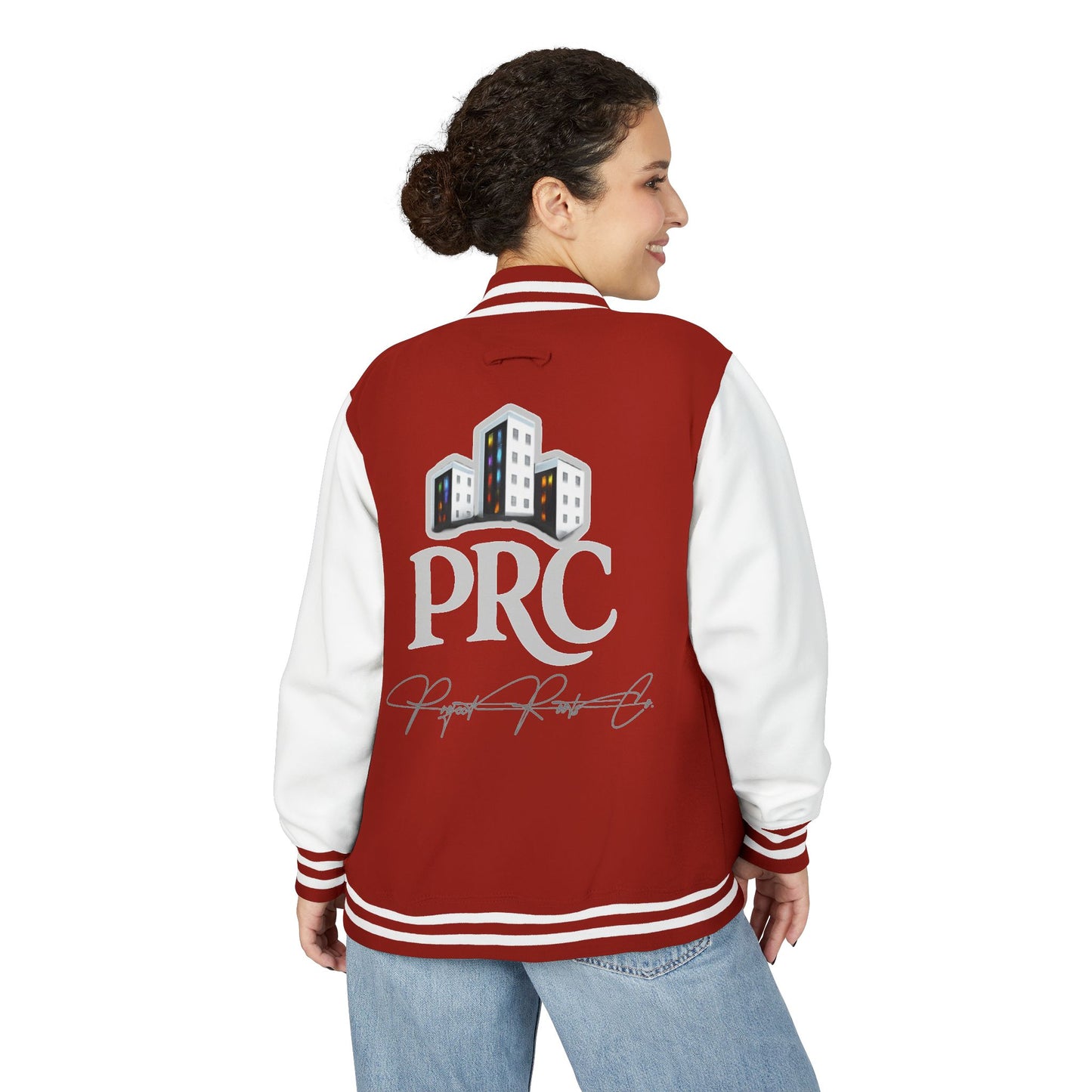PRC Letterman Jacket — Project Roots Co. Green Crest Varsity Jacket