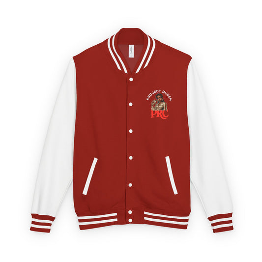 PRC Project Queen Letterman Jacket — Project Roots Co. Green Crest Varsity Jacket
