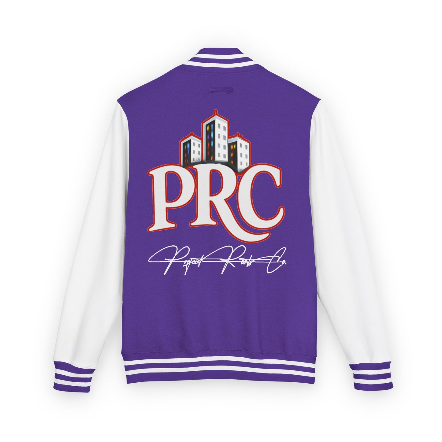 PRC Letterman Jacket — Project Roots Co. Green Crest Varsity Jacket
