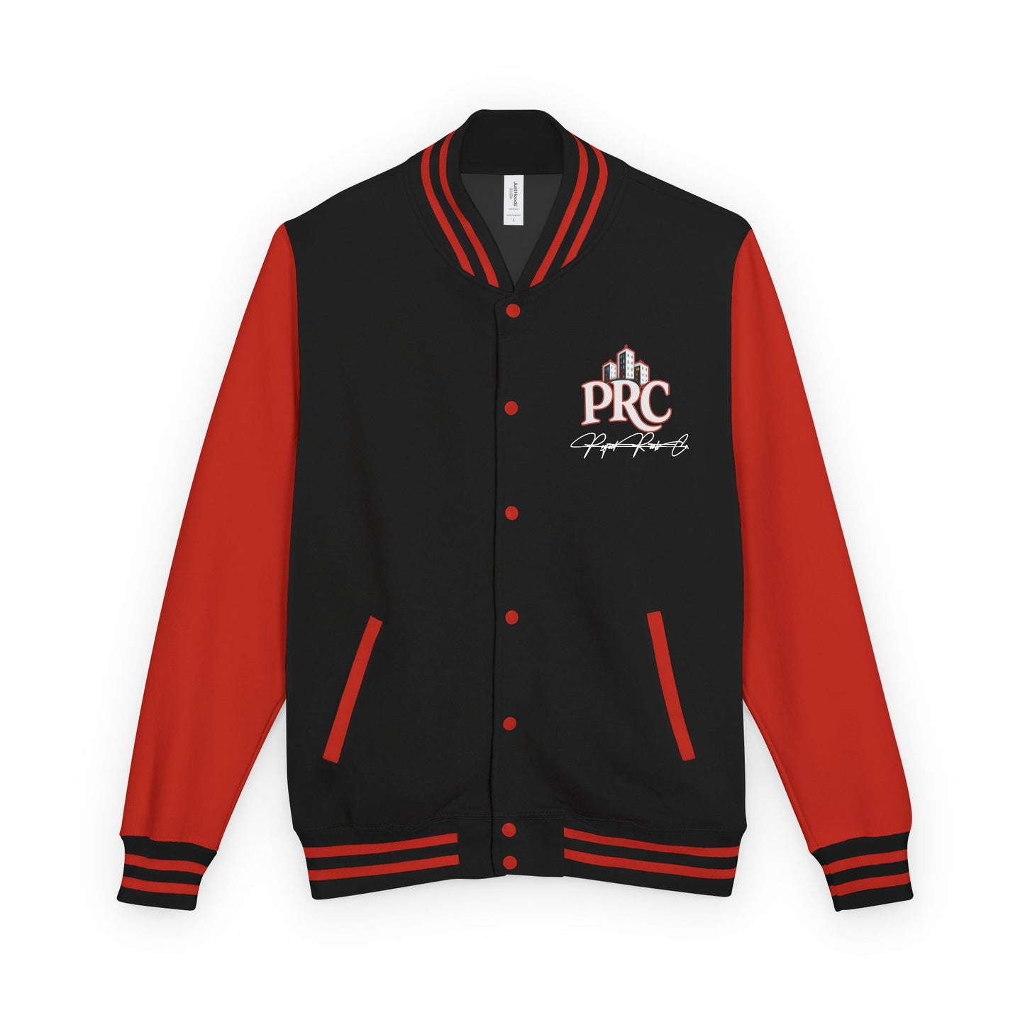 PRC Letterman Jacket — Project Roots Co. Green Crest Varsity Jacket