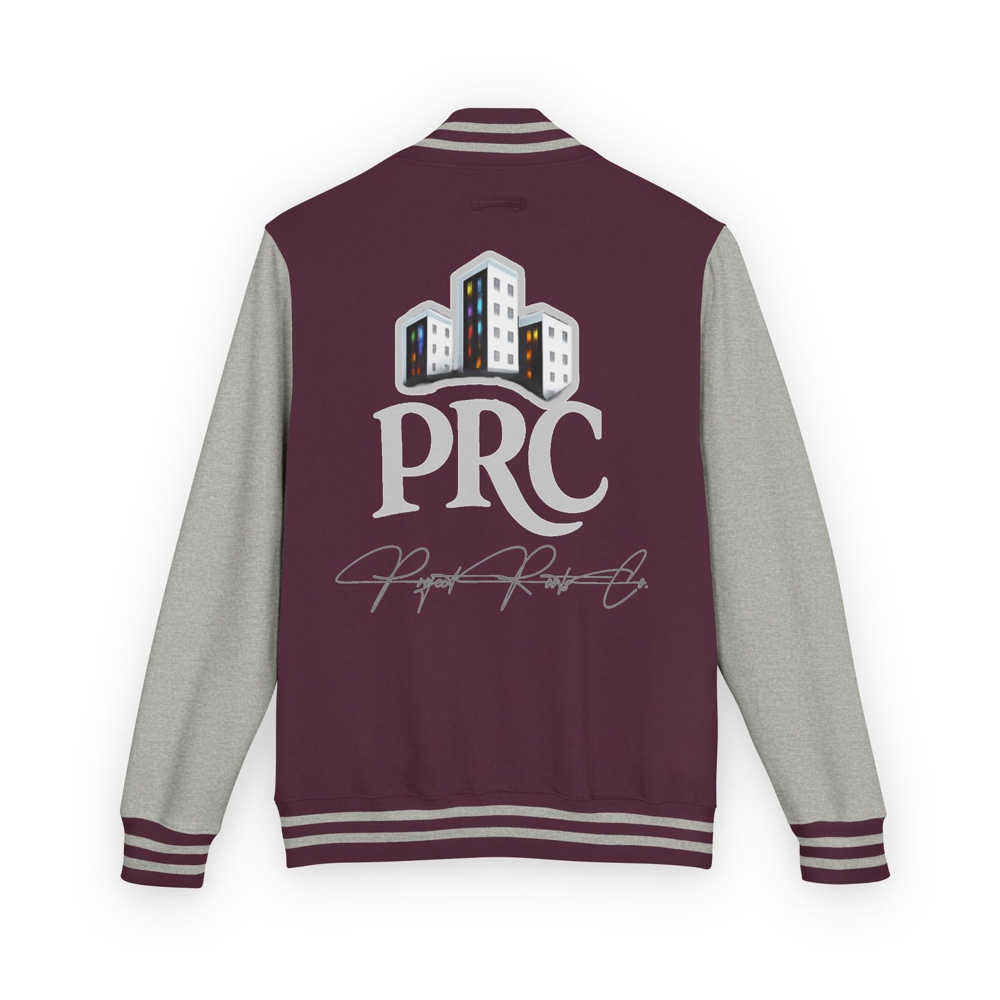 PRC Letterman Jacket — Project Roots Co. Green Crest Varsity Jacket