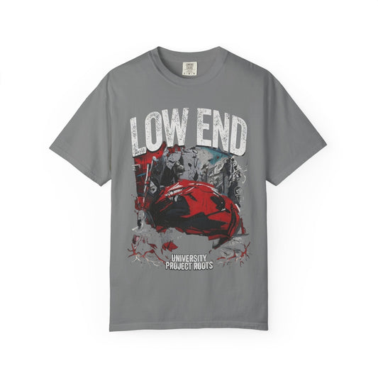 Low End Motorcycle Vintage Racing Graphic T-Shirt