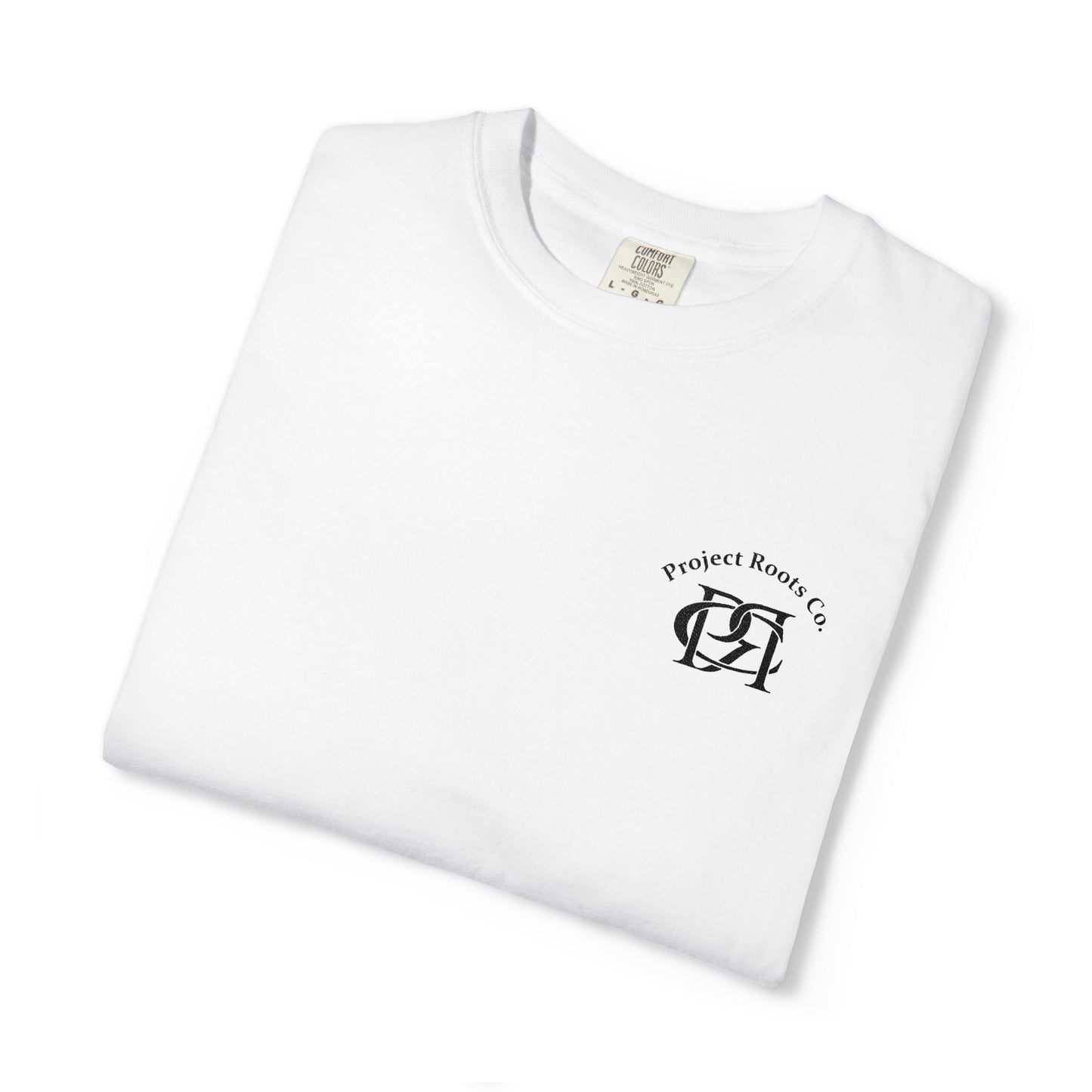 T-Shirt — Retro Crest Chest Logo "CA" Minimalist Graphic