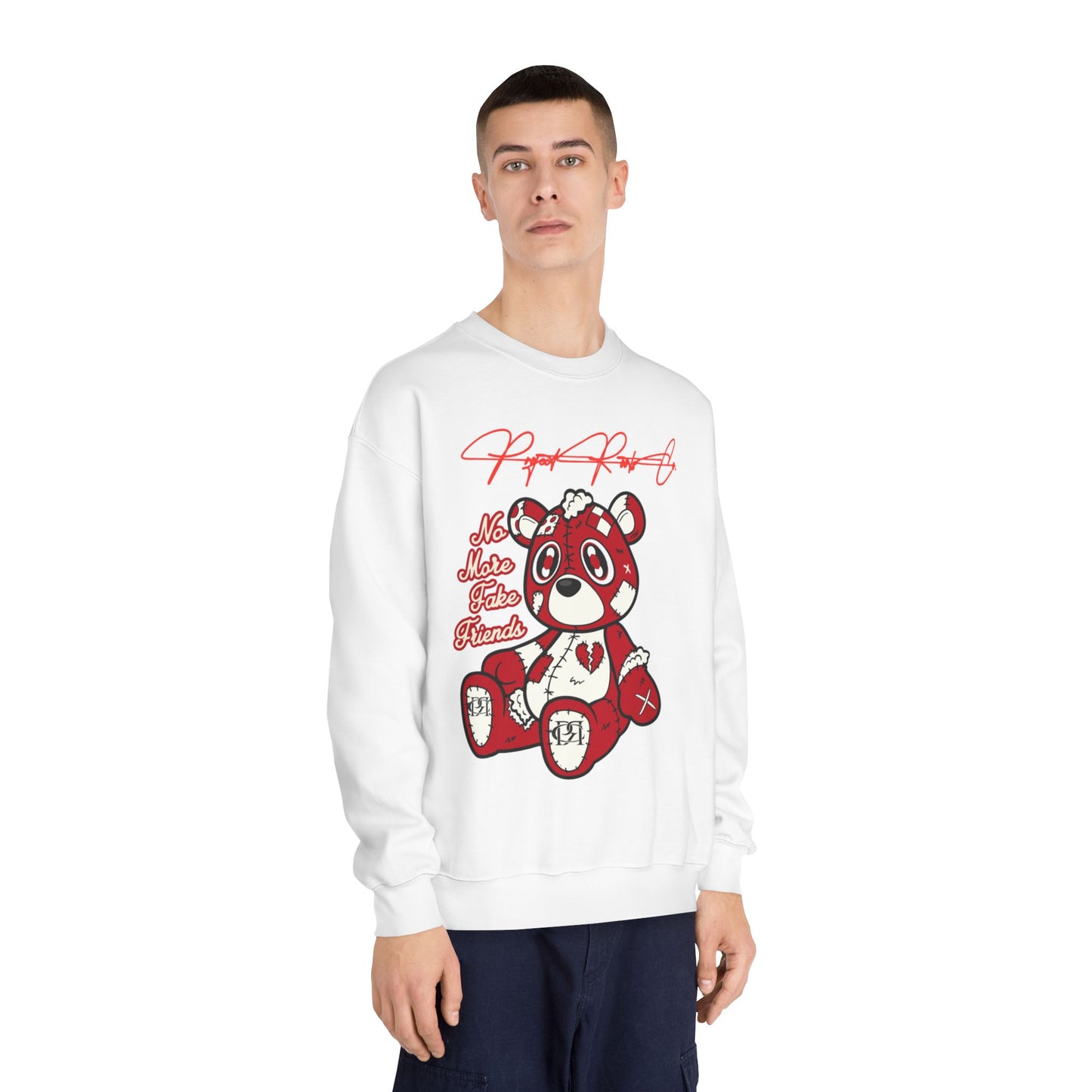 PRC No Fake Friends Teddy Sweatshirt