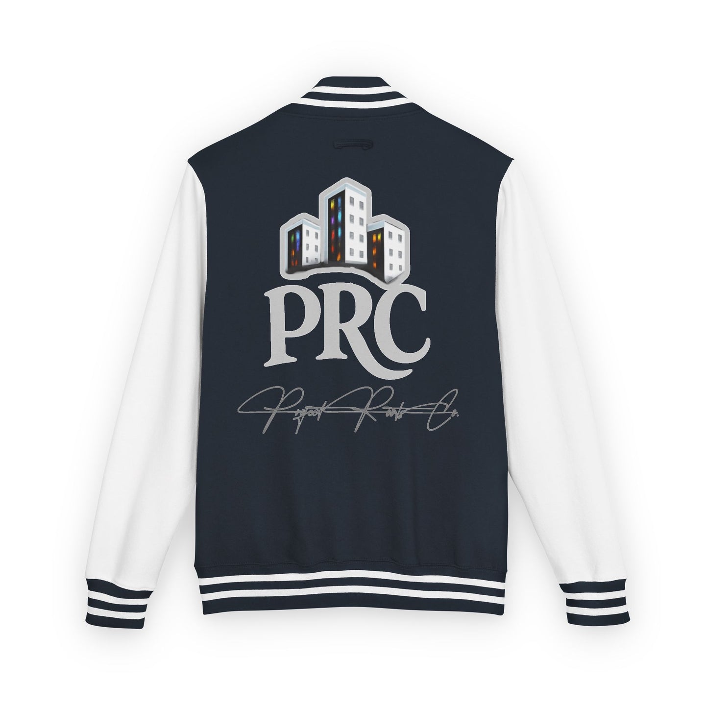 PRC Letterman Jacket — Project Roots Co. Green Crest Varsity Jacket