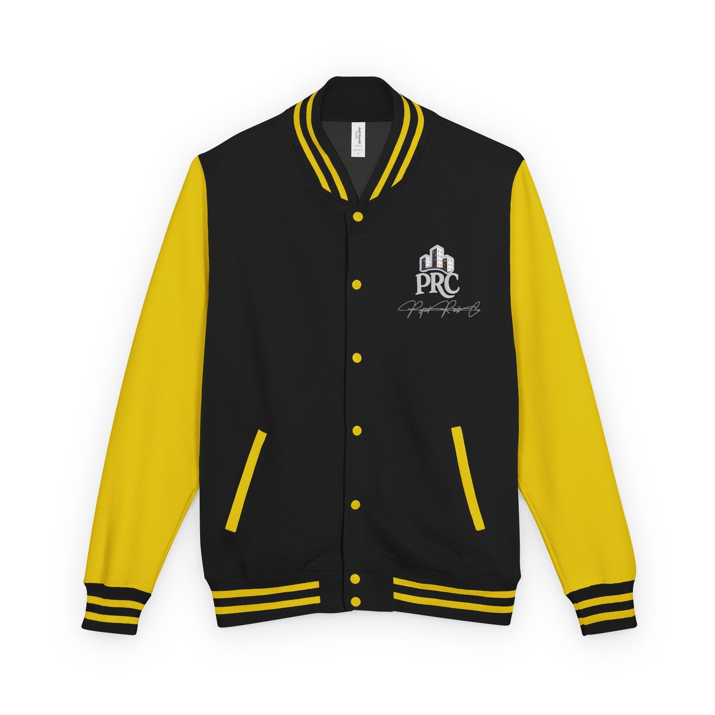 PRC Letterman Jacket — Project Roots Co. Green Crest Varsity Jacket