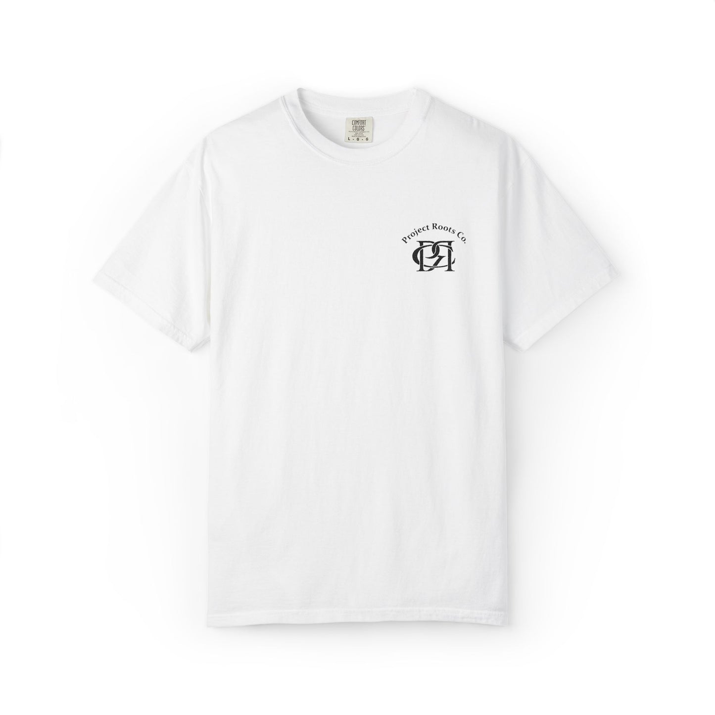 T-Shirt — Retro Crest Chest Logo "CA" Minimalist Graphic
