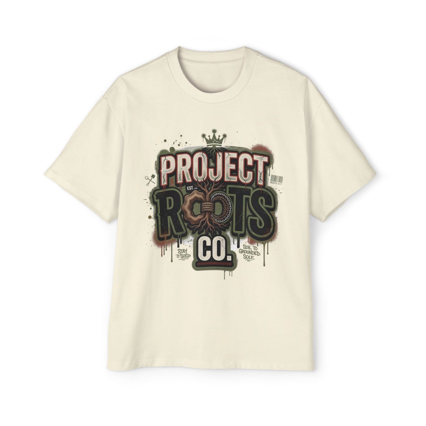 Stay Solid Oversized Tee's —  Men’s T-Shirt