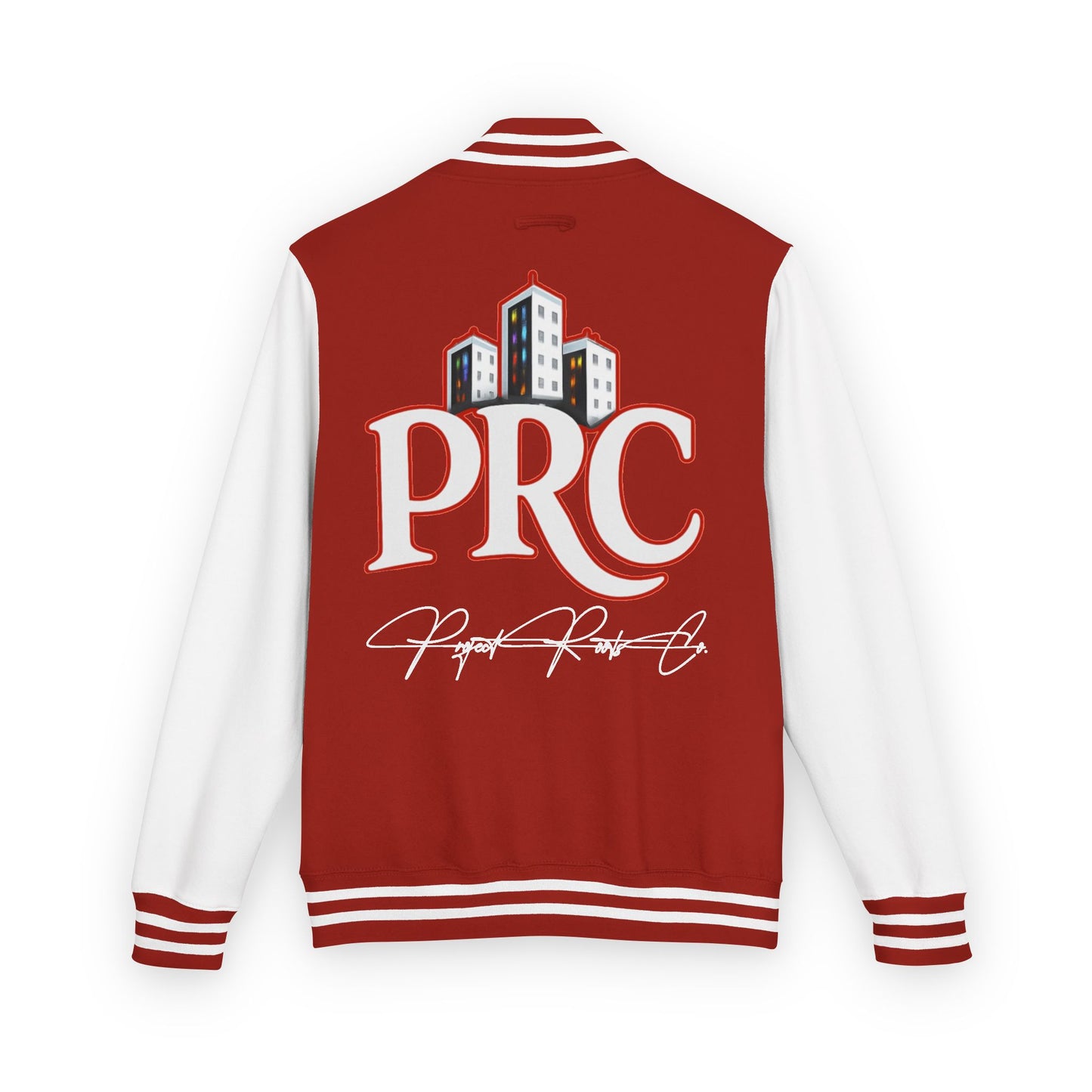 PRC Letterman Jacket — Project Roots Co. Green Crest Varsity Jacket