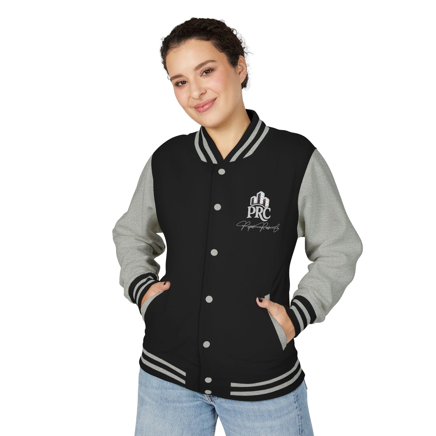 PRC Letterman Jacket — Project Roots Co. Green Crest Varsity Jacket