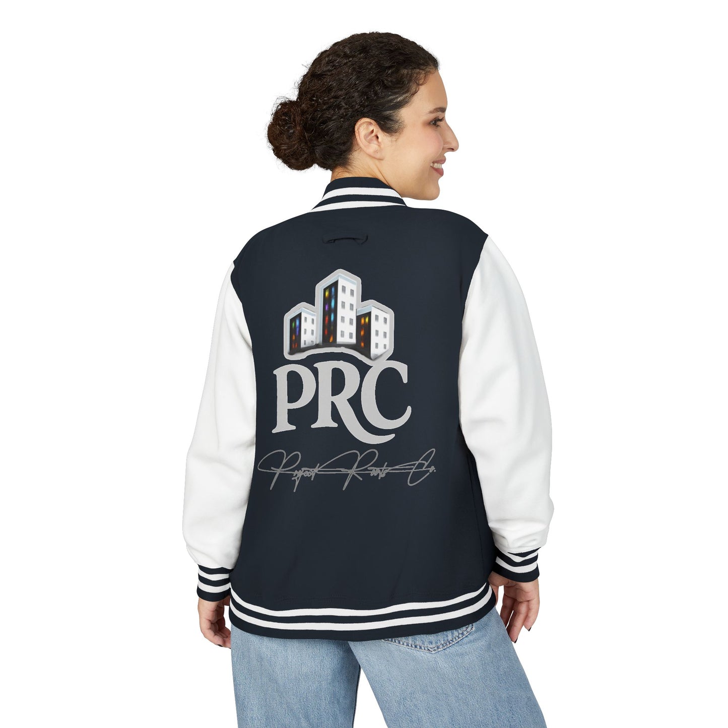 PRC Letterman Jacket — Project Roots Co. Green Crest Varsity Jacket
