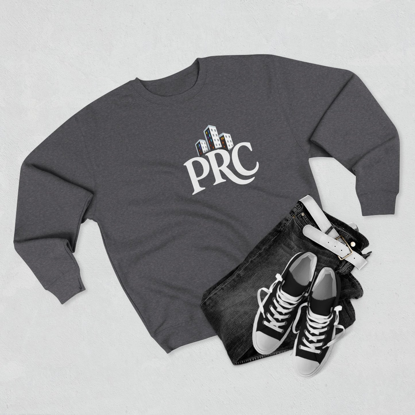 PRC Crewneck Sweatshirt with PRC Design