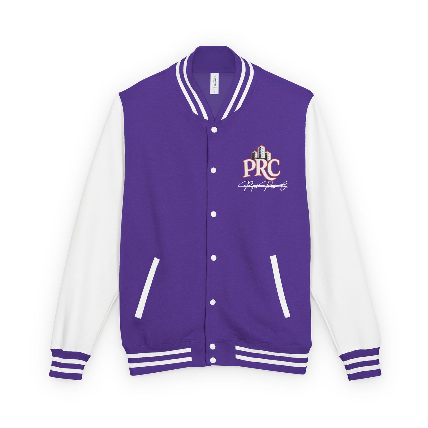 PRC Letterman Jacket — Project Roots Co. Green Crest Varsity Jacket