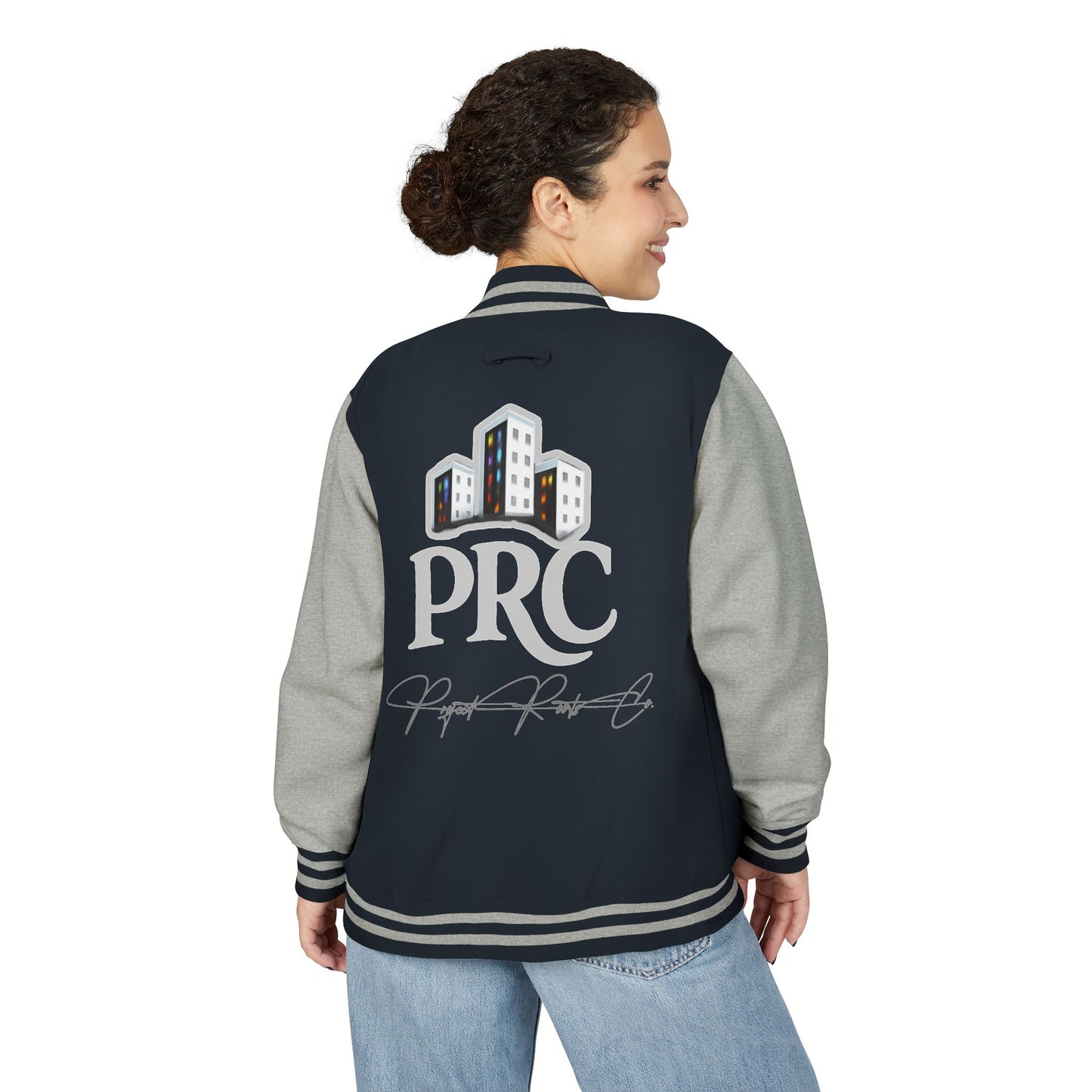 PRC Letterman Jacket — Project Roots Co. Green Crest Varsity Jacket