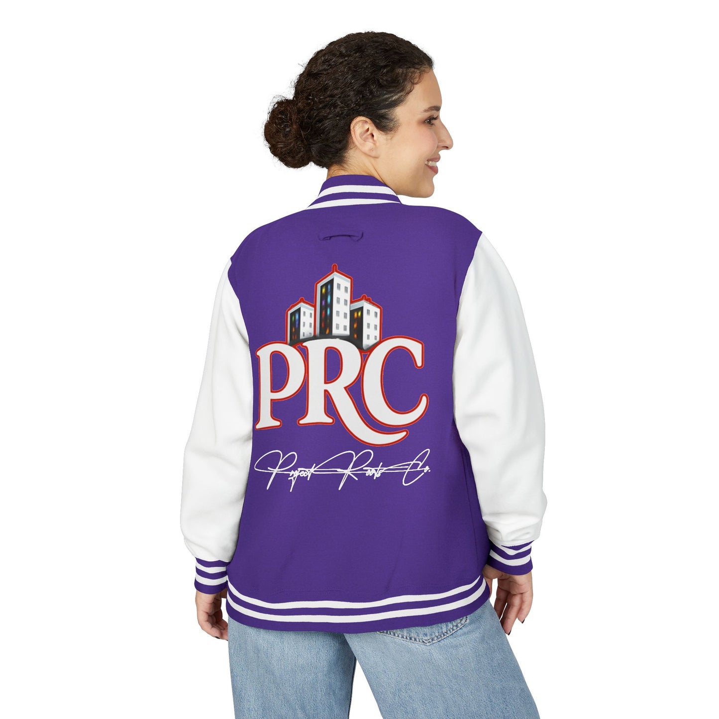 PRC Letterman Jacket — Project Roots Co. Green Crest Varsity Jacket
