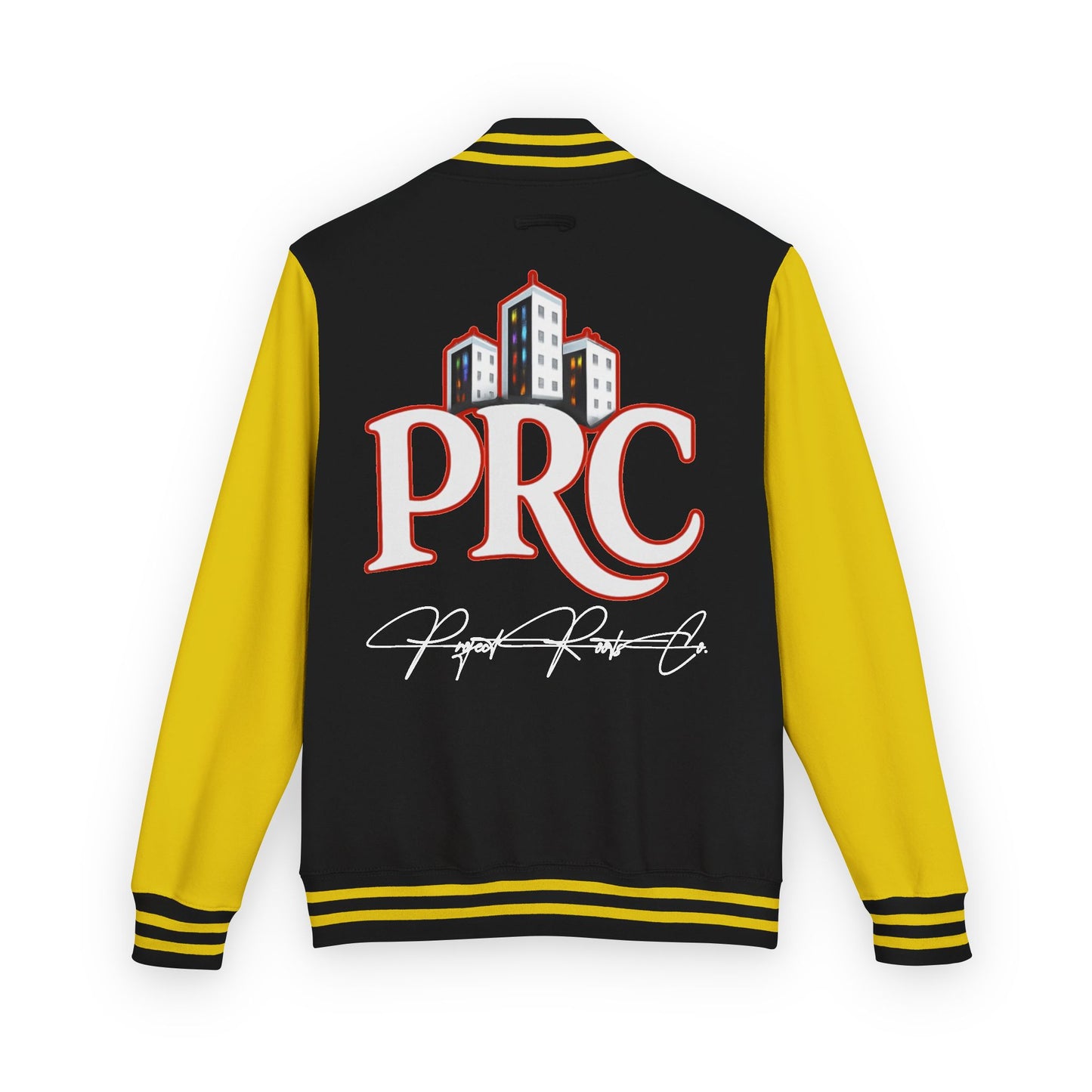 PRC Letterman Jacket — Project Roots Co. Green Crest Varsity Jacket