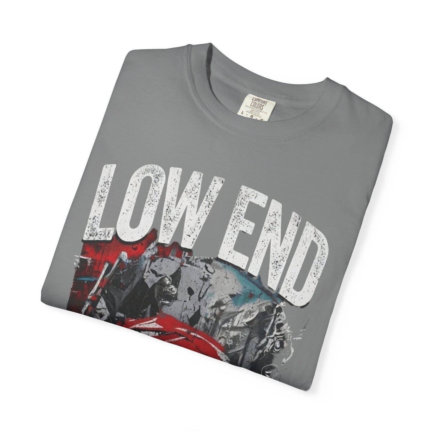Low End Motorcycle Vintage Racing Graphic T-Shirt