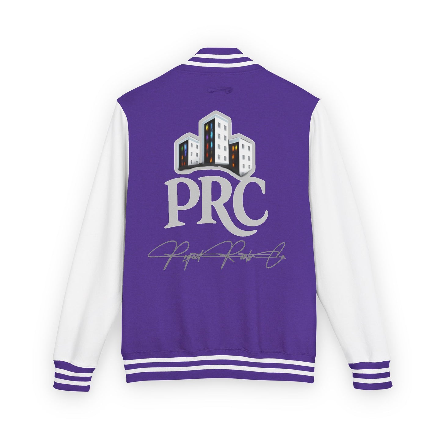 PRC Letterman Jacket — Project Roots Co. Green Crest Varsity Jacket