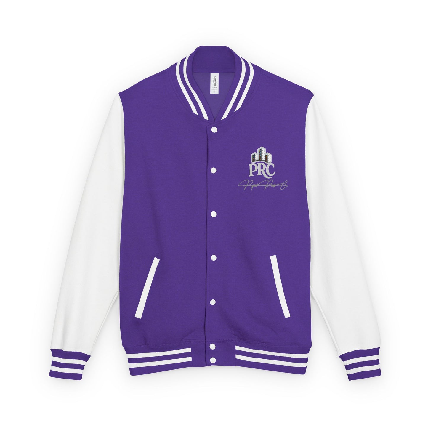 PRC Letterman Jacket — Project Roots Co. Green Crest Varsity Jacket