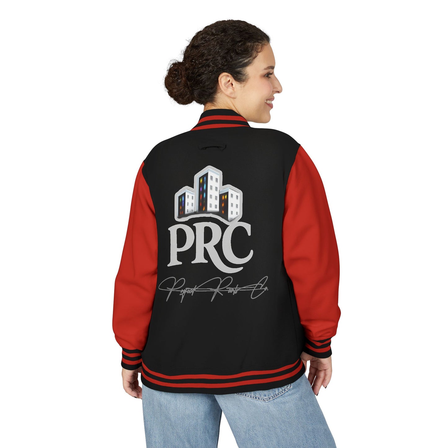 PRC Letterman Jacket — Project Roots Co. Green Crest Varsity Jacket