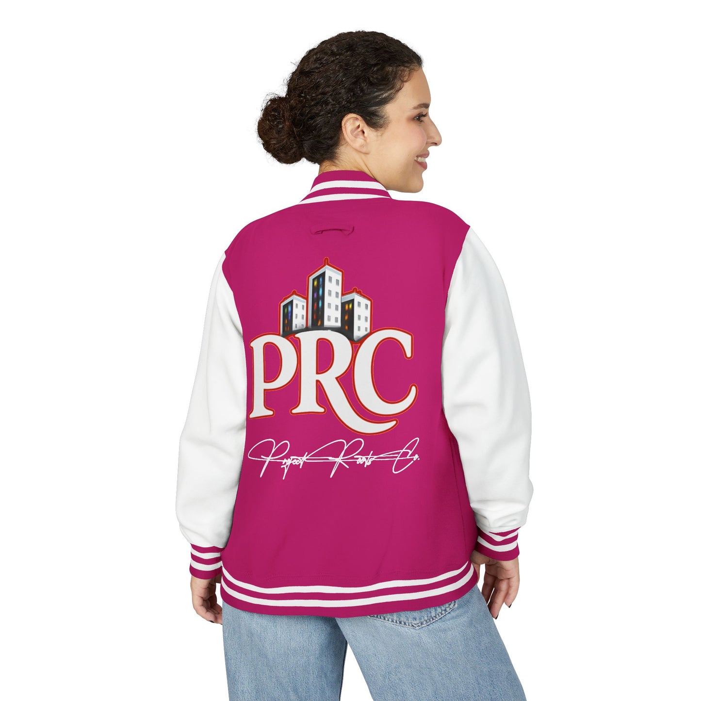 PRC Letterman Jacket — Project Roots Co. Green Crest Varsity Jacket