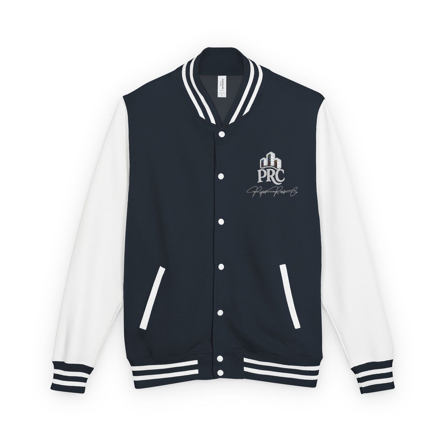 PRC Letterman Jacket — Project Roots Co. Green Crest Varsity Jacket