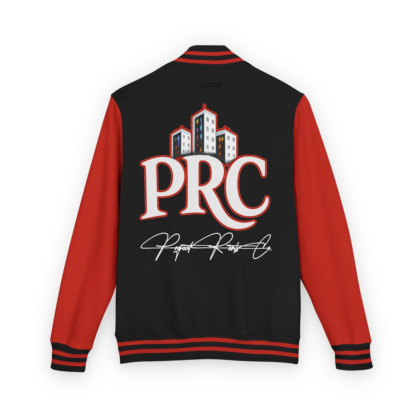 PRC Letterman Jacket — Project Roots Co. Green Crest Varsity Jacket