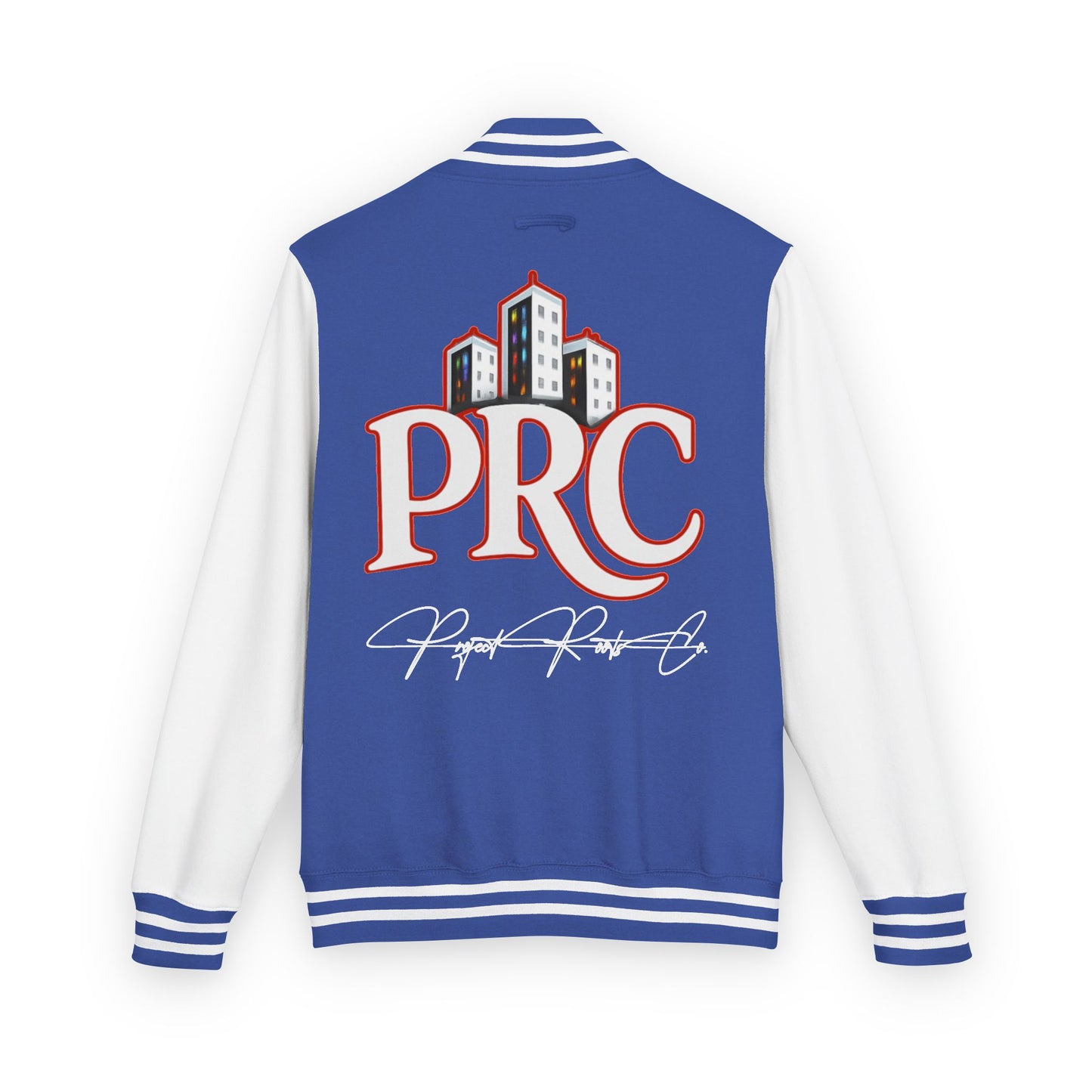 PRC Letterman Jacket — Project Roots Co. Green Crest Varsity Jacket