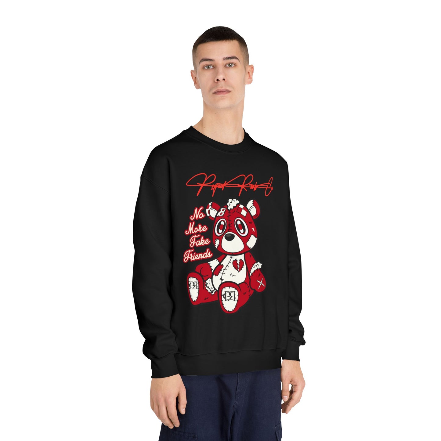 PRC No Fake Friends Teddy Sweatshirt