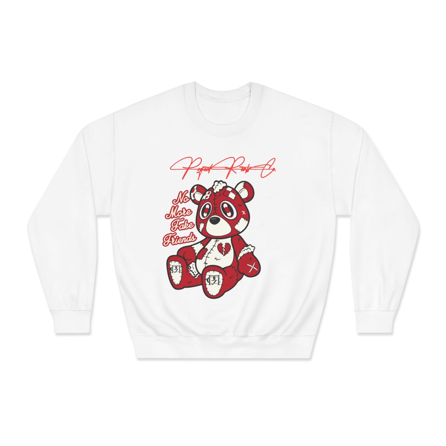PRC No Fake Friends Teddy Sweatshirt