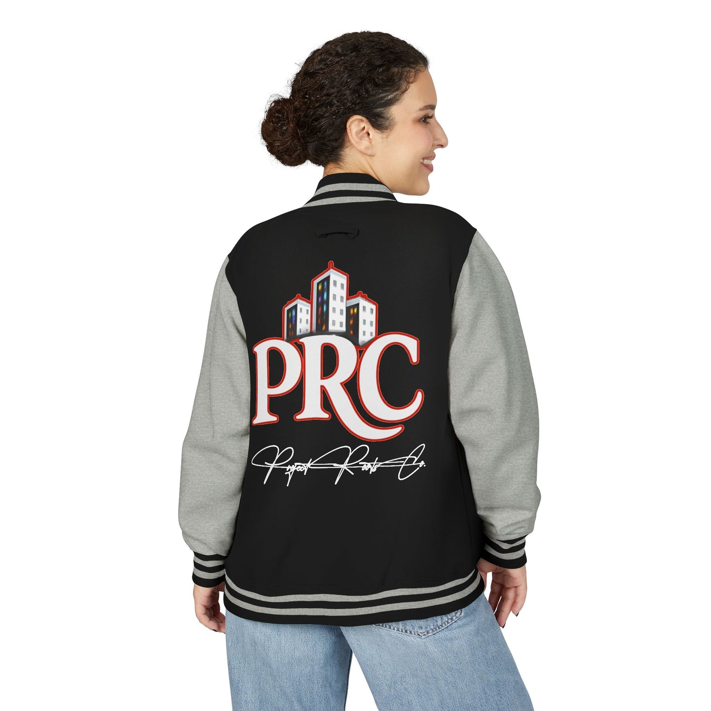 PRC Letterman Jacket — Project Roots Co. Green Crest Varsity Jacket