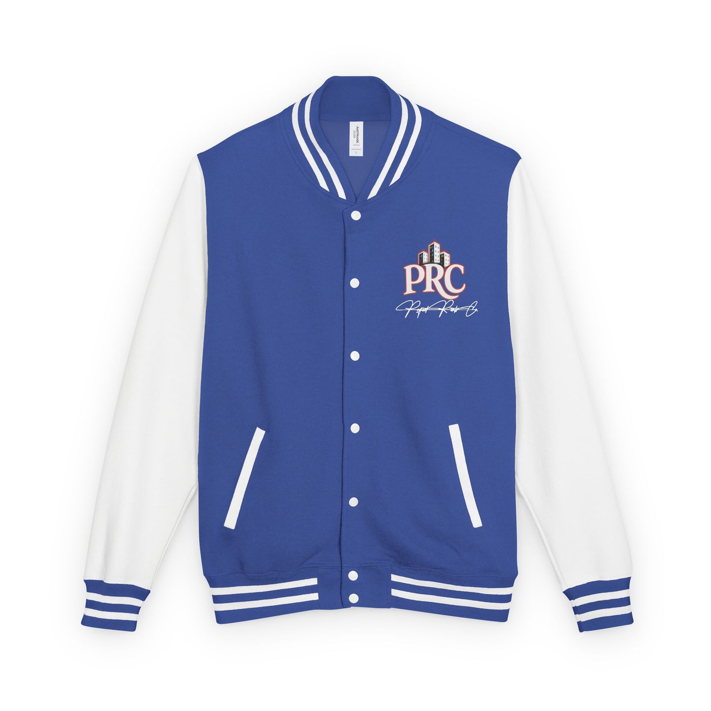 PRC Letterman Jacket — Project Roots Co. Green Crest Varsity Jacket