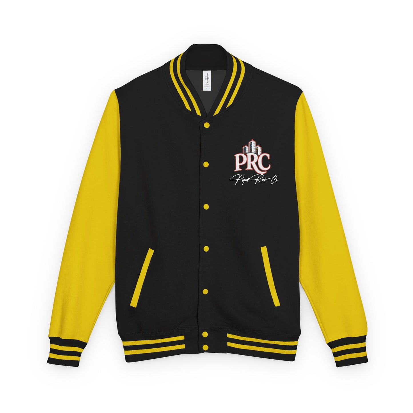 PRC Letterman Jacket — Project Roots Co. Green Crest Varsity Jacket