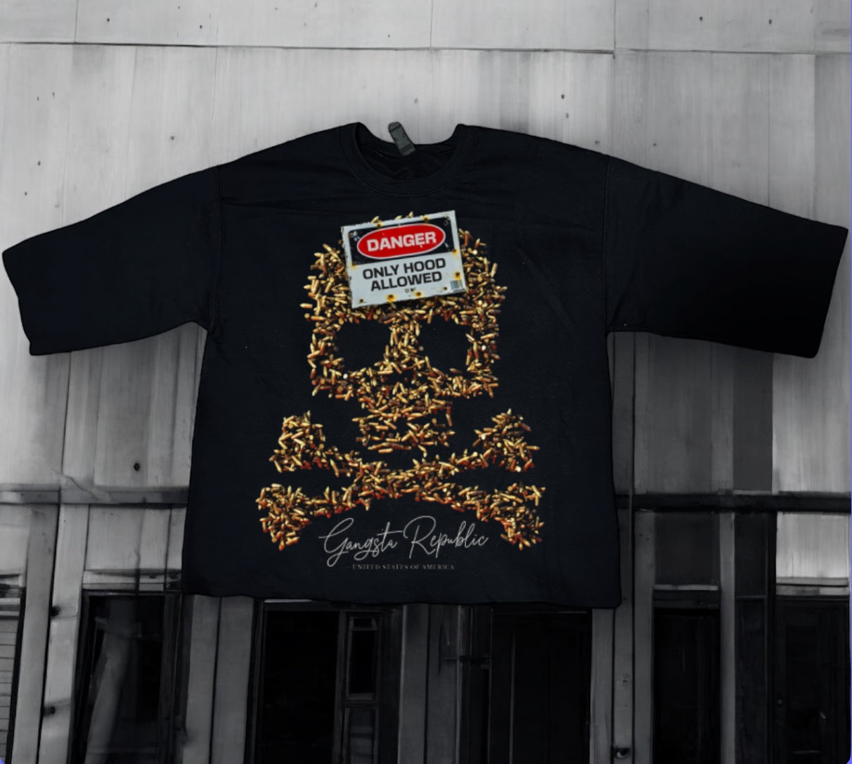 Danger Oversized Sweatshirt