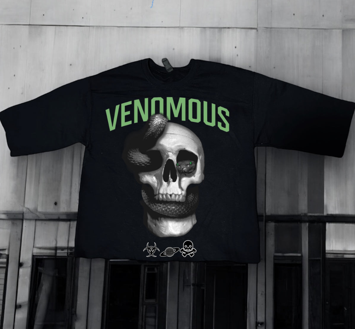 Venomous Oversized TEE'S