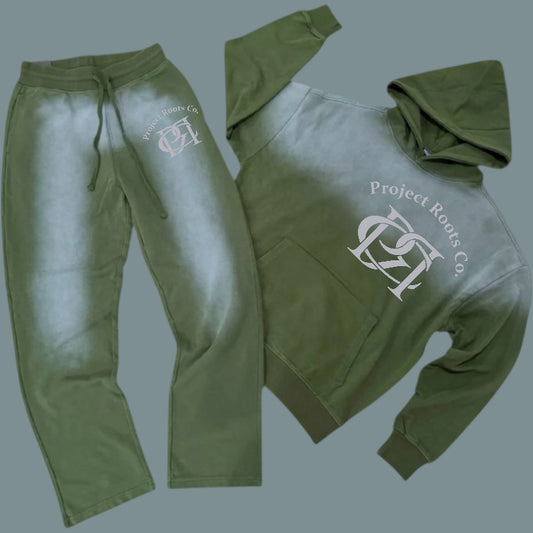 PRC FADE WASH SWEATSUIT